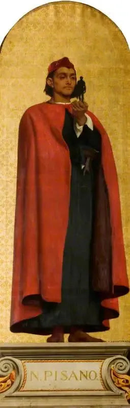 니콜라 피사노 (약 1220/1225–1284년) (빅토리아 앤 앨버트 박물관 모자이크 프로젝트) - 프레데릭 레이튼

Source:
Nicola Pisano (vers 1220/1225–vers 1284) (projet pour une mosaïque au Victoria and Albert Museum) - Frederic Leighton