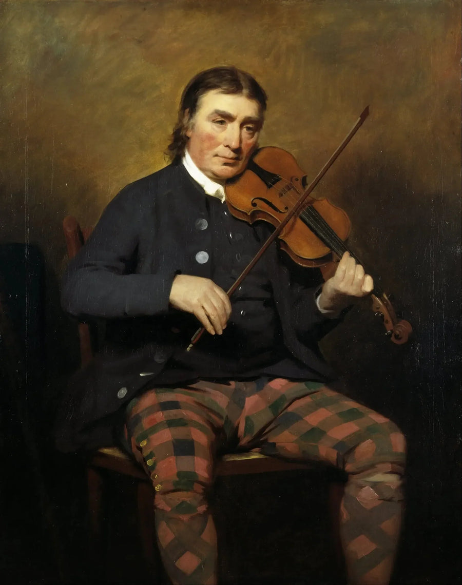 니엘 고우, 1727 - 1807. 바이올리니스트이자 작곡가 - 헨리 레이본