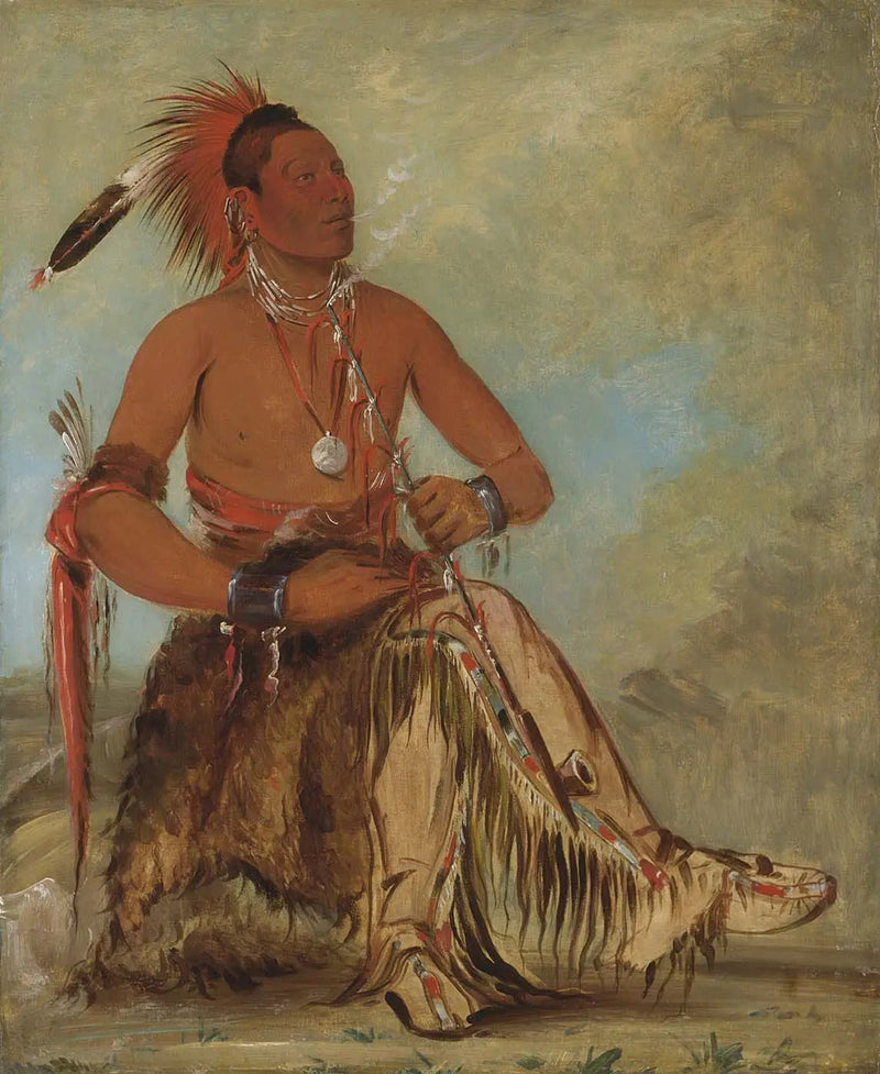 놈바몬니, 더블 워커, 언 브레이브 - 조지 캐틀린

Source:
Nóm-ba-mon-nee, Double Walker, un Brave - George Catlin
