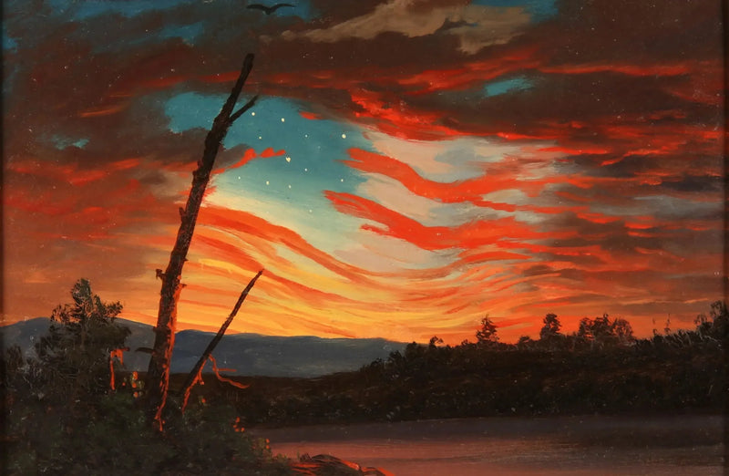 하늘에 걸린 우리의 배너 - 프레데릭 에드윈 처치

Source:
Notre bannière dans le ciel - Frederic Edwin Church