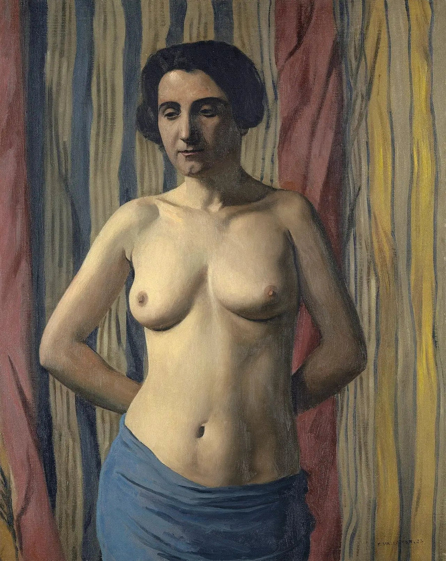 푸른 스카프를 두른 누 - 펠릭스 발로통

Source:
Nu à l'écharpe bleue - Félix Vallotton