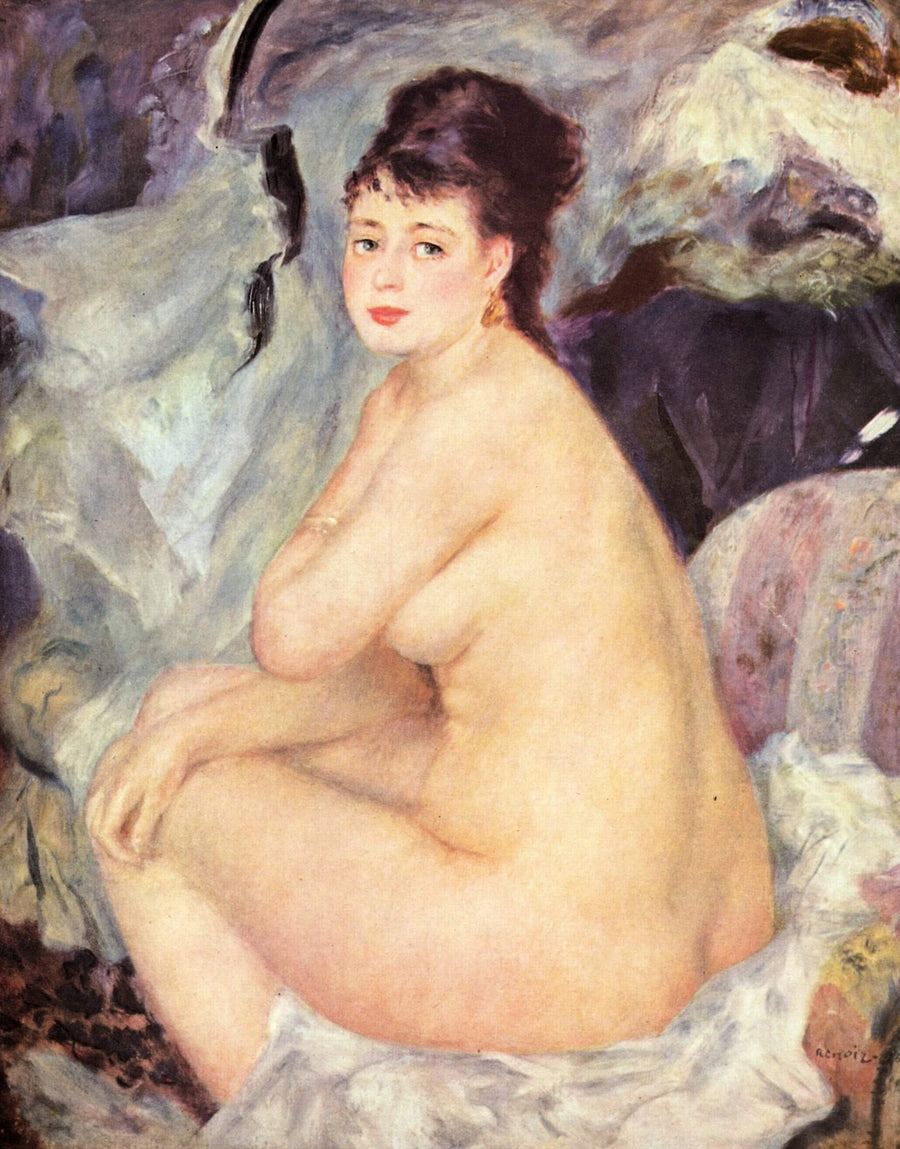 여성 누드(안나), 1876 - Pierre-Auguste Renoir