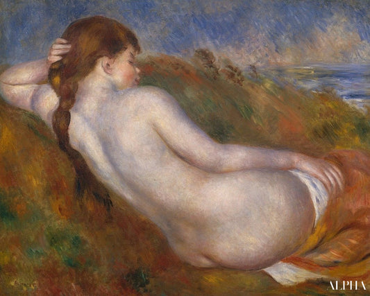 Nu couché dans un paysage - Pierre-Auguste Renoir - Reproductions de tableaux et peintures haut de gamme