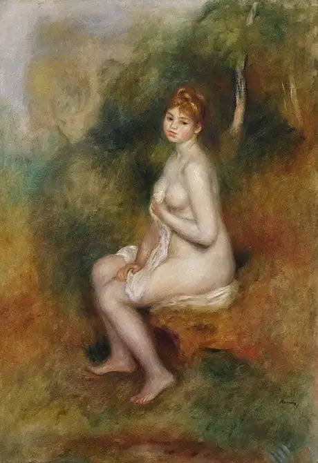 풍경 속의 나체 - 피에르-오귀스트 르누아르