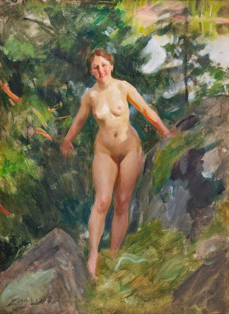 바위 숲 속에서만 - 앙드레 손

Source:
Nu dans une forêt rocheuse - Anders Zorn