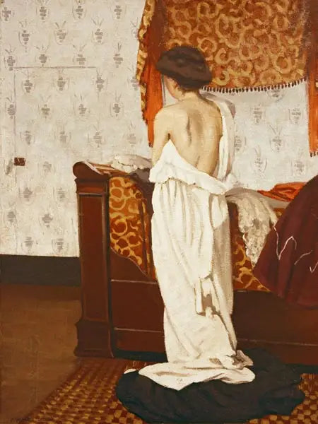 내부에 있는 뒷모습 - 펠릭스 발로통

Source:
Nu de dos dans un intérieur - Félix Vallotton