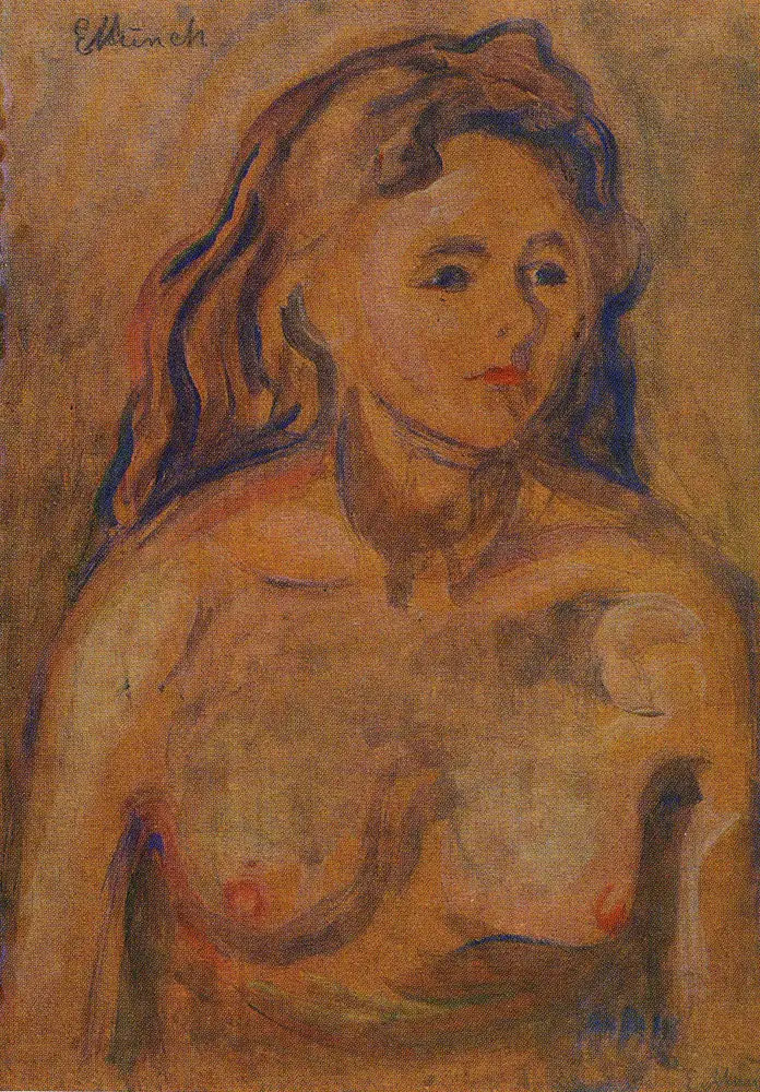 Reproduction du tableau « Nu - Edvard Munch » par Alpha Reproduction en peinture à l’huile