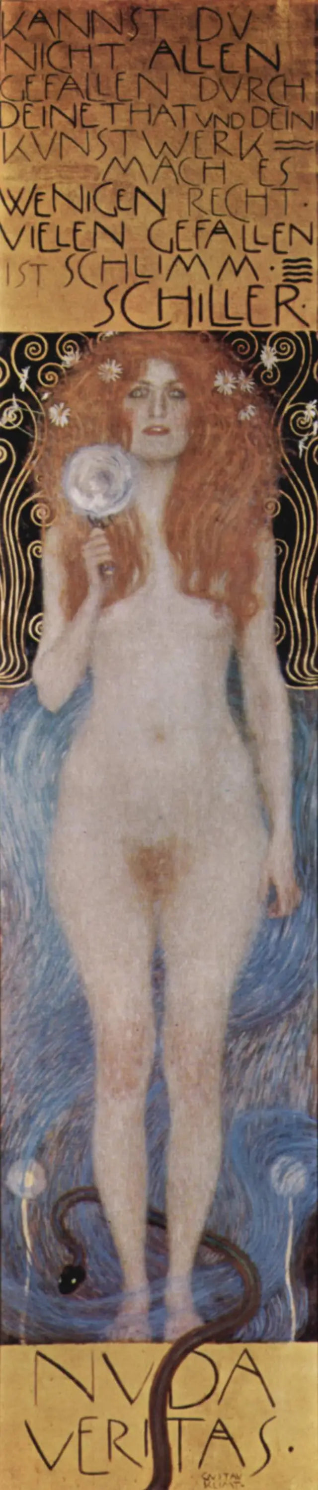 누다 베리타스 - Gustav Klimt