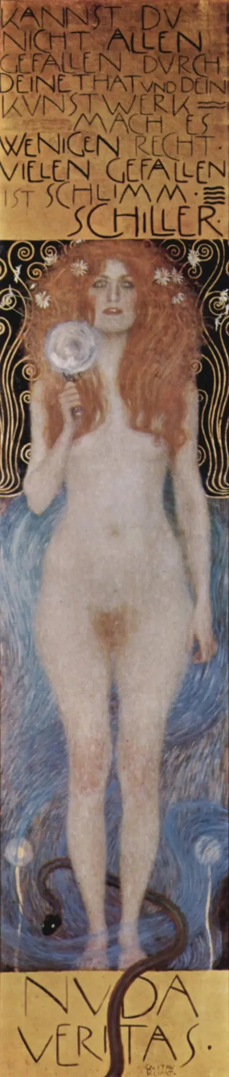 누다 베리타스 - Gustav Klimt