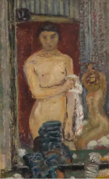 거울에 비친 누드 - 피에르 보나르