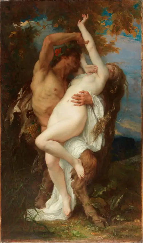목욕하는 님프 - 알렉상드르 카바넬

Source:
Nymphe enlevée par un faune - Alexandre Cabanel