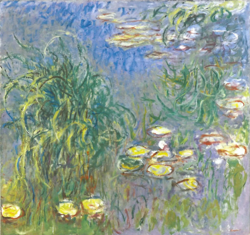 수련, 풀다발 - Claude Monet