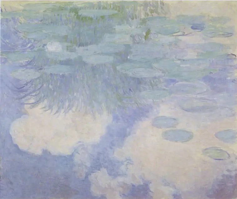 Reproduction du tableau « Nymphéas - Claude Monet » par Alpha Reproduction en peinture à l’huile