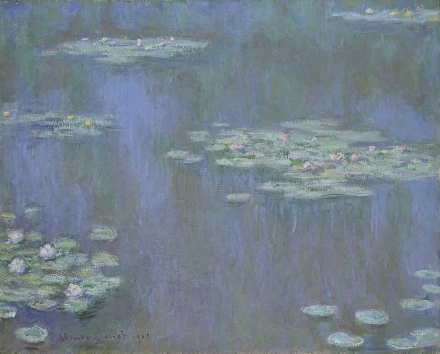 Nymphéas de Claude Monet, 1905 – Amgueddfa Cymru, NMW A 2484, Wildenstein 1680