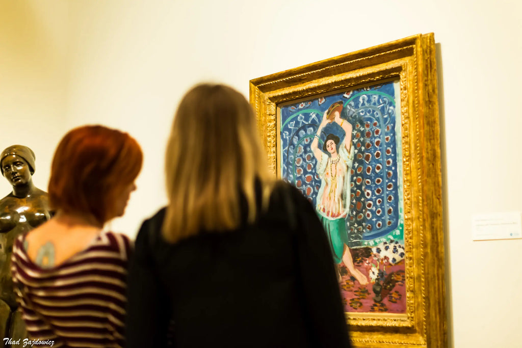 Odalisque au tambourin (Harmonie en bleu) - Henri Matisse - Alpha Reproduction