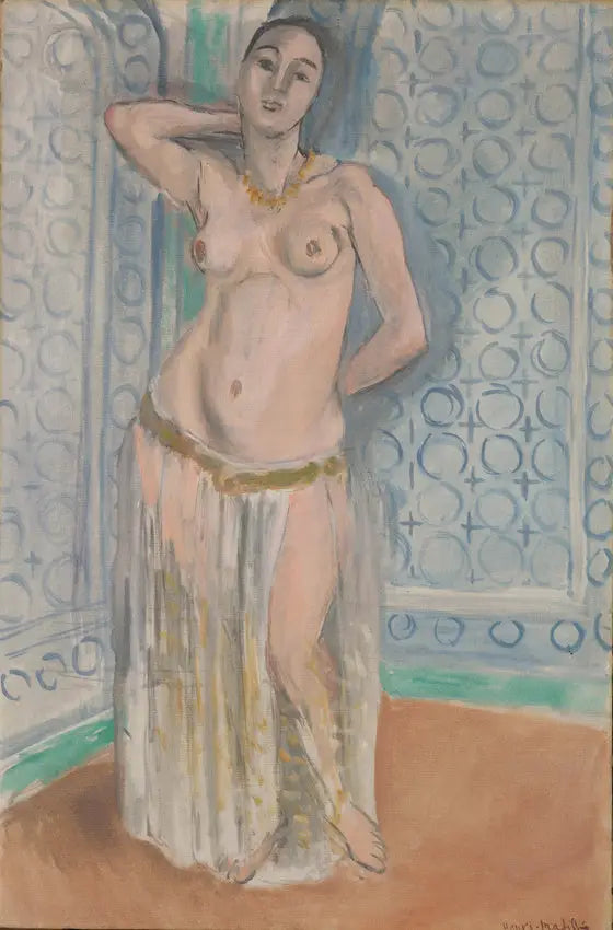 Odalisque bleue - Henri Matisse image 1 tableau peint à l’huile sur toile