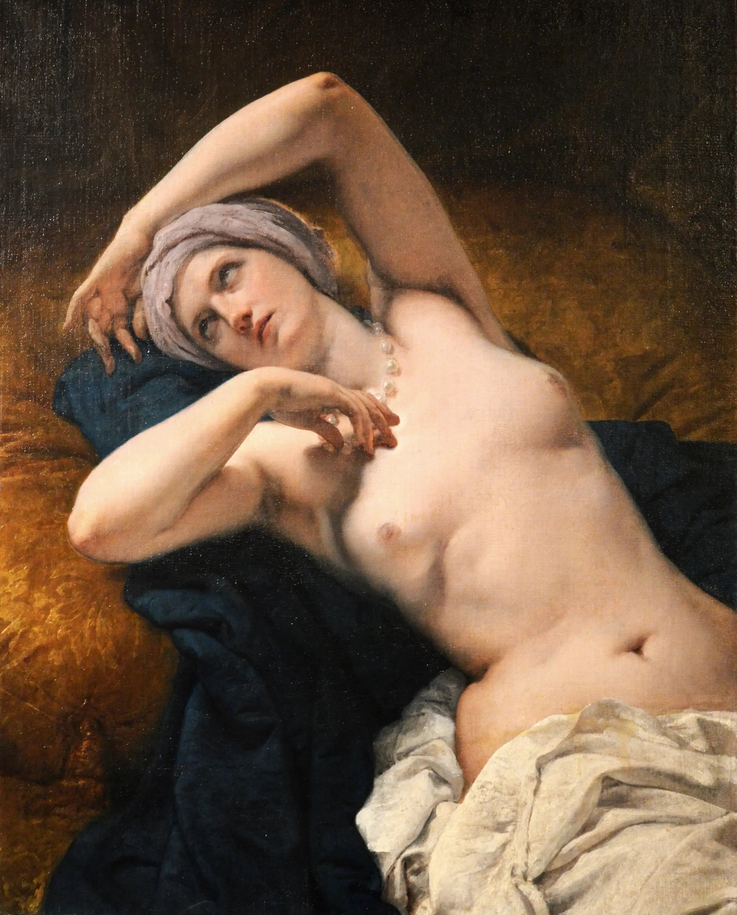 Odalisque dans son sommeil - Francesco Hayez - Alpha Reproduction