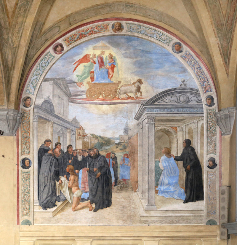 성 필리페 베니지 작품 - 코시모 로셀리