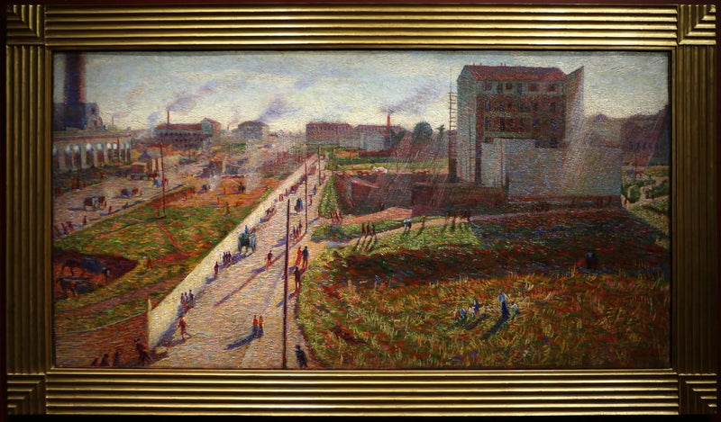 포르타 로마나의 오피시네 - 움베르토 보초니

Source:
Officine à Porta Romana - Umberto Boccioni