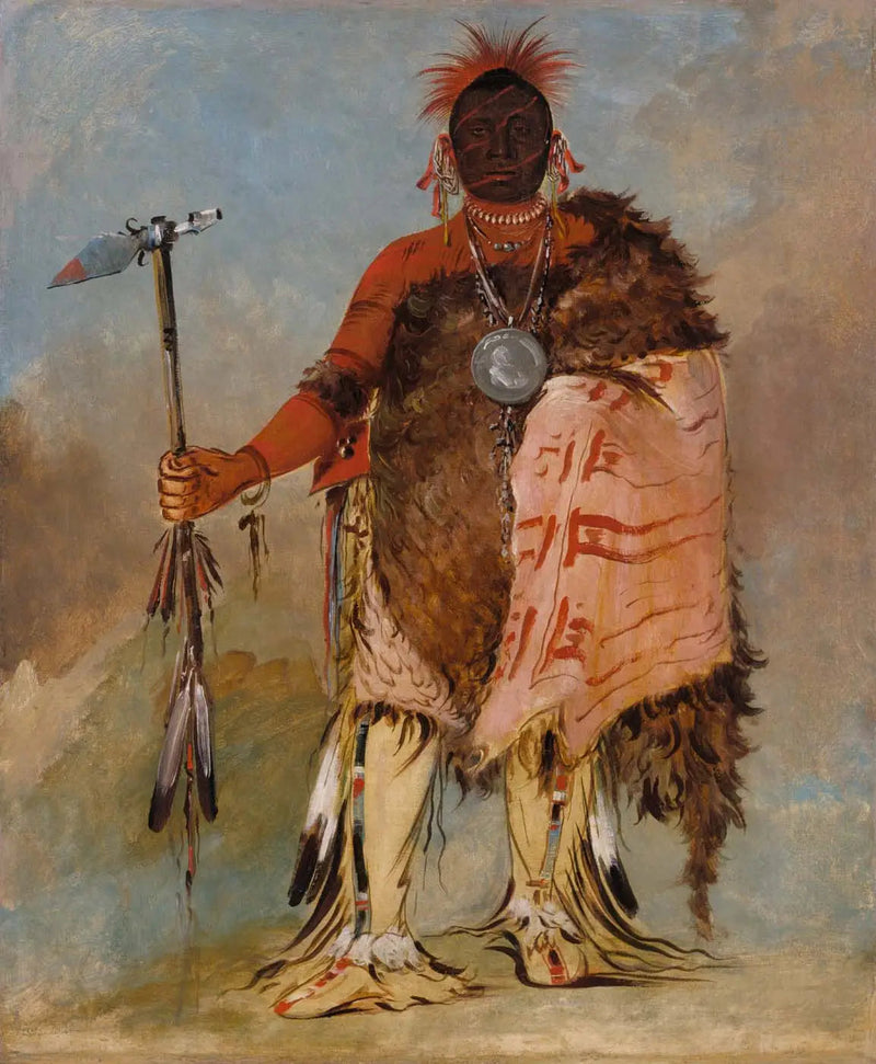 옴파톤가, 빅 엘크, 유명한 전사 - 조지 캐틀린

Source:
Om-pah-tón-ga, Big Elk, un guerrier célèbre - George Catlin