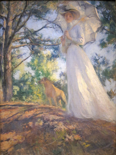 On Bos’n’s Hill - Edmund Charles Tarbell - Alpha Reproduction