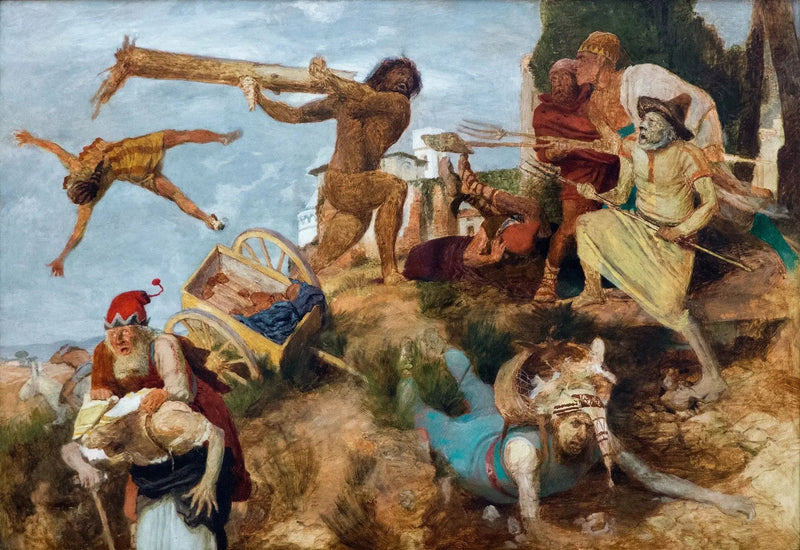 아놀드 뵉클린 - 유화 복제 그림 프린트

Source:
Q130303383 - Arnold Böcklin