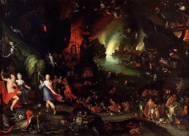 Orphée aux Enfers - Jan Brueghel l'Ancien