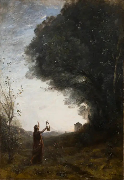 Orphée salue la lumière - Jean-Baptiste Camille Corot - Alpha Reproduction