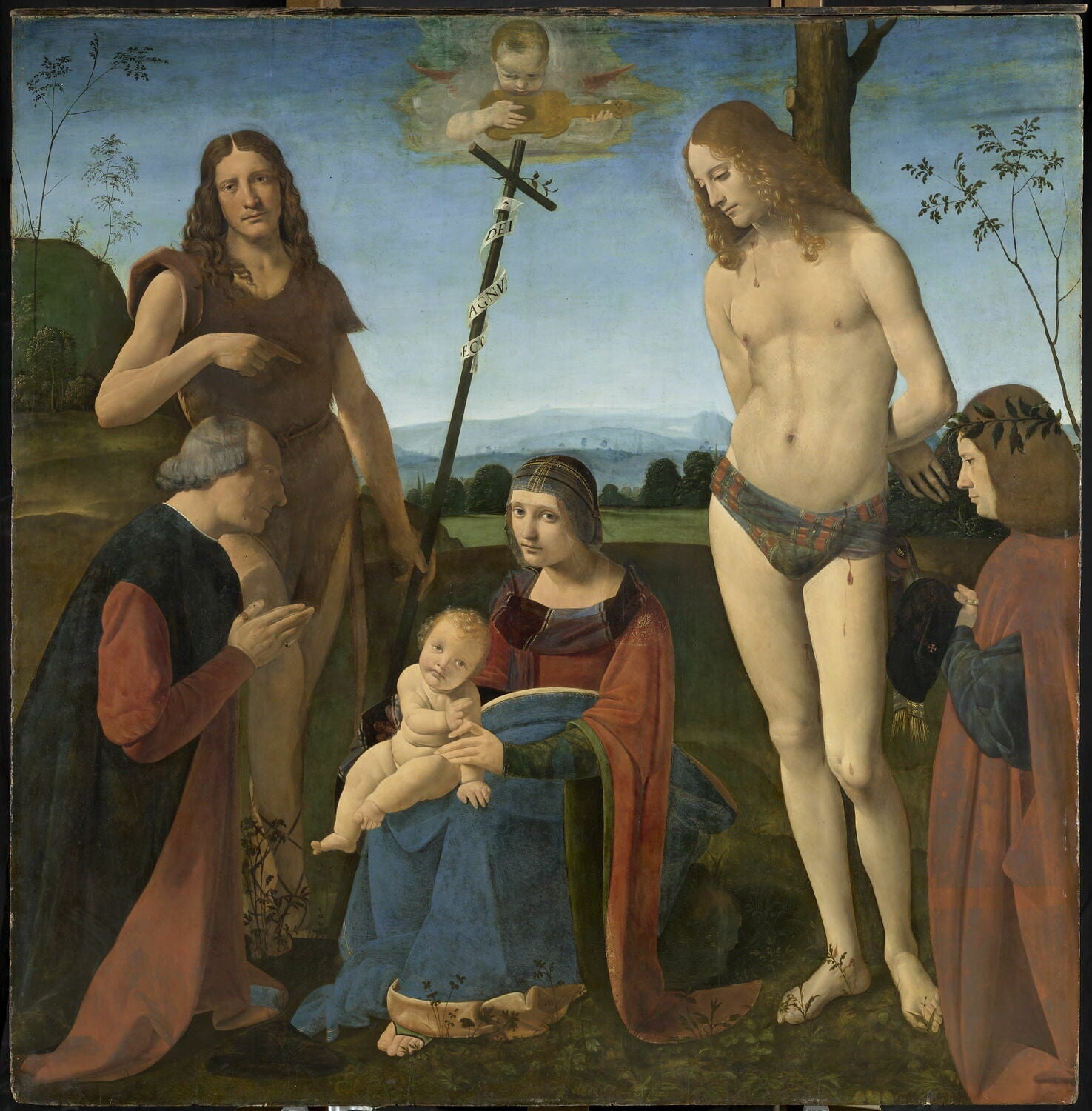 Pala Casio - Giovanni Antonio Boltraffio image 1 tableau peint à l’huile sur toile