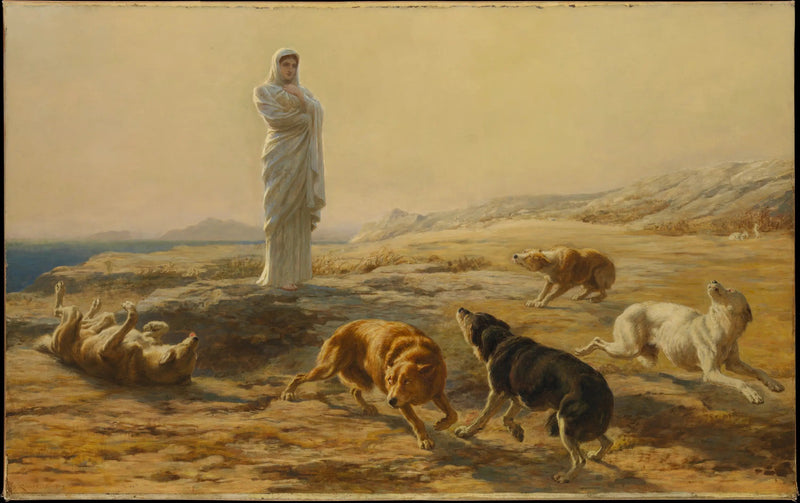 팔라스 아테나와 목동의 개들 - 브리튼 리비에르

Source:
Pallas Athéna et les chiens du berger - Briton Rivière