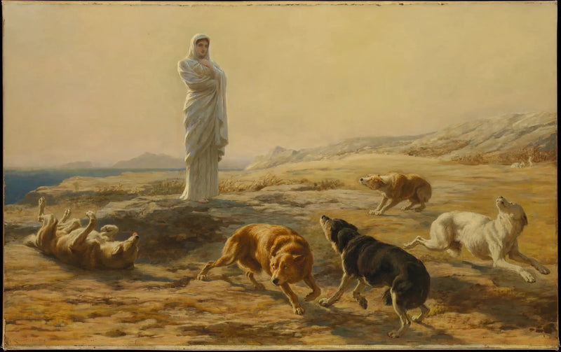 팔라스 아테나와 목동의 개들 - 브리튼 리비에르

Source:
Pallas Athéna et les chiens du berger - Briton Rivière