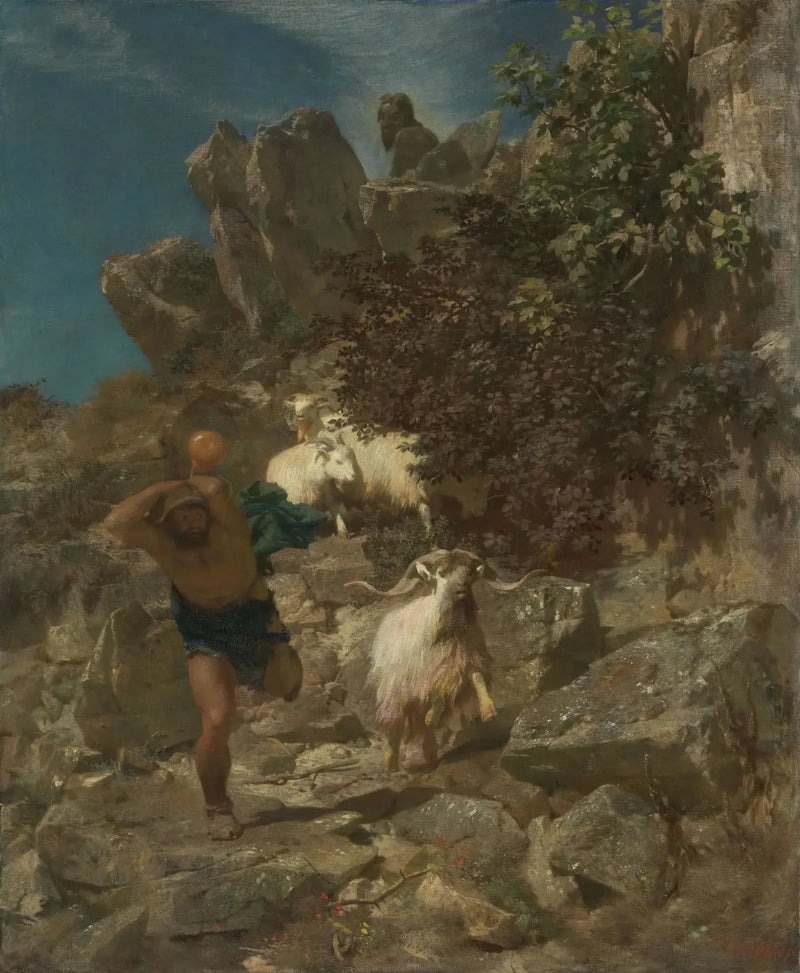 공포에 질린 목동 - 아놀드 뵈클린

Source:
Pan terrifie un berger - Arnold Böcklin
