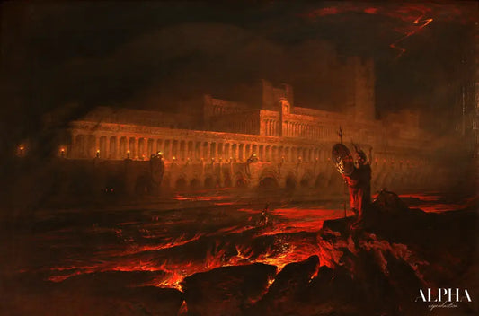 Pandémonium - John Martin - Reproductions de tableaux et peintures haut de gamme