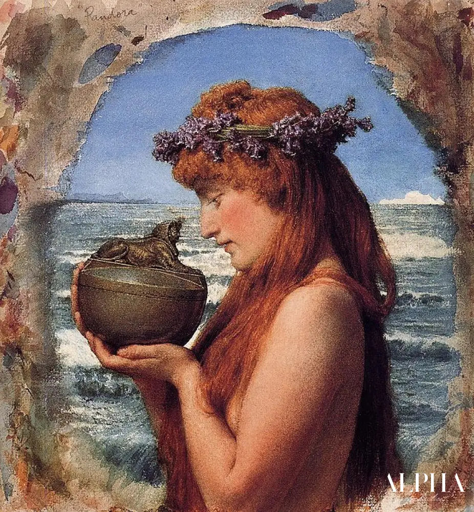 Pandora - Lawrence Alma-Tadema Reproductions de tableaux à la peinture à l’huile