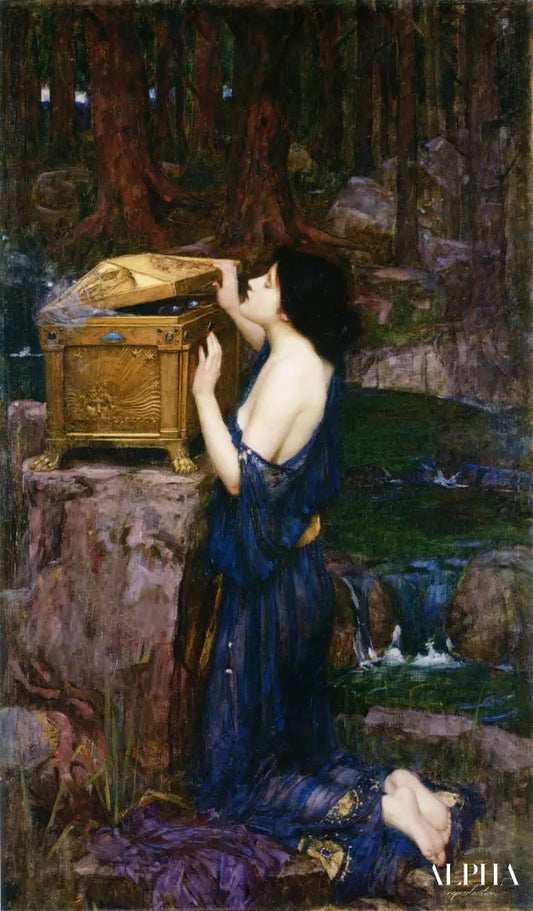 Pandore - John William Waterhouse Reproductions de tableaux à la peinture à l’huile