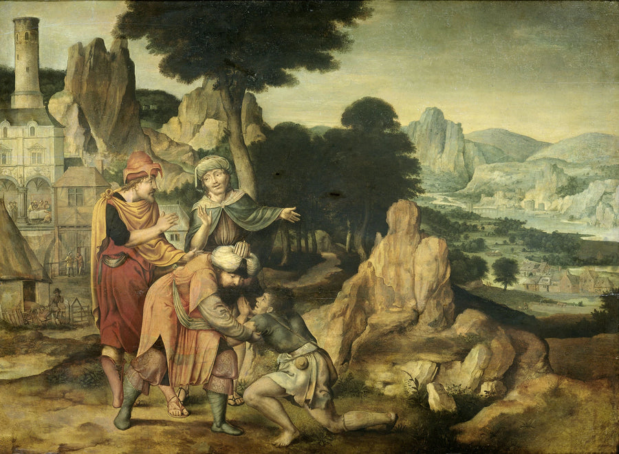 La parabole du fils prodigue - Corneille Metsys