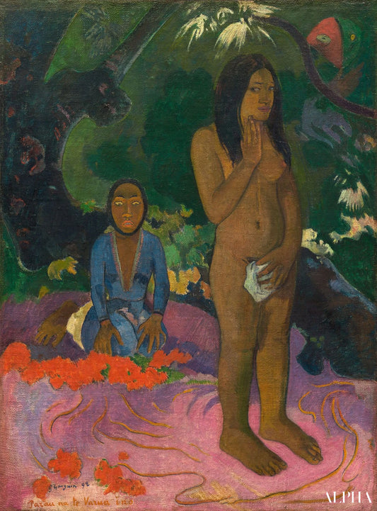 Parau na te varua ino - Paul Gauguin - Reproductions de tableaux et peintures haut de gamme