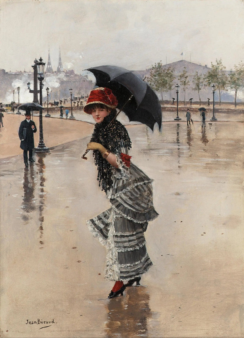 파리의 비 오는 날, 콩corde 광장 - 장 베로

Source:
Parisienne un jour de pluie, place de la Concorde - Jean Béraud