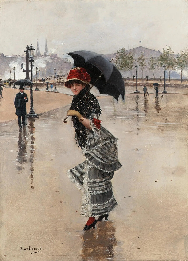 파리의 비 오는 날, 콩corde 광장 - 장 베로

Source:
Parisienne un jour de pluie, place de la Concorde - Jean Béraud