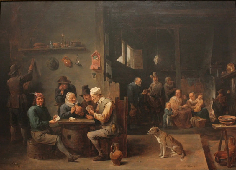 호텔에서의 카드 게임 - 다비드 테니에르 더 쥬네

Source:
Partie de cartes dans une hôtellerie - David Teniers le Jeune