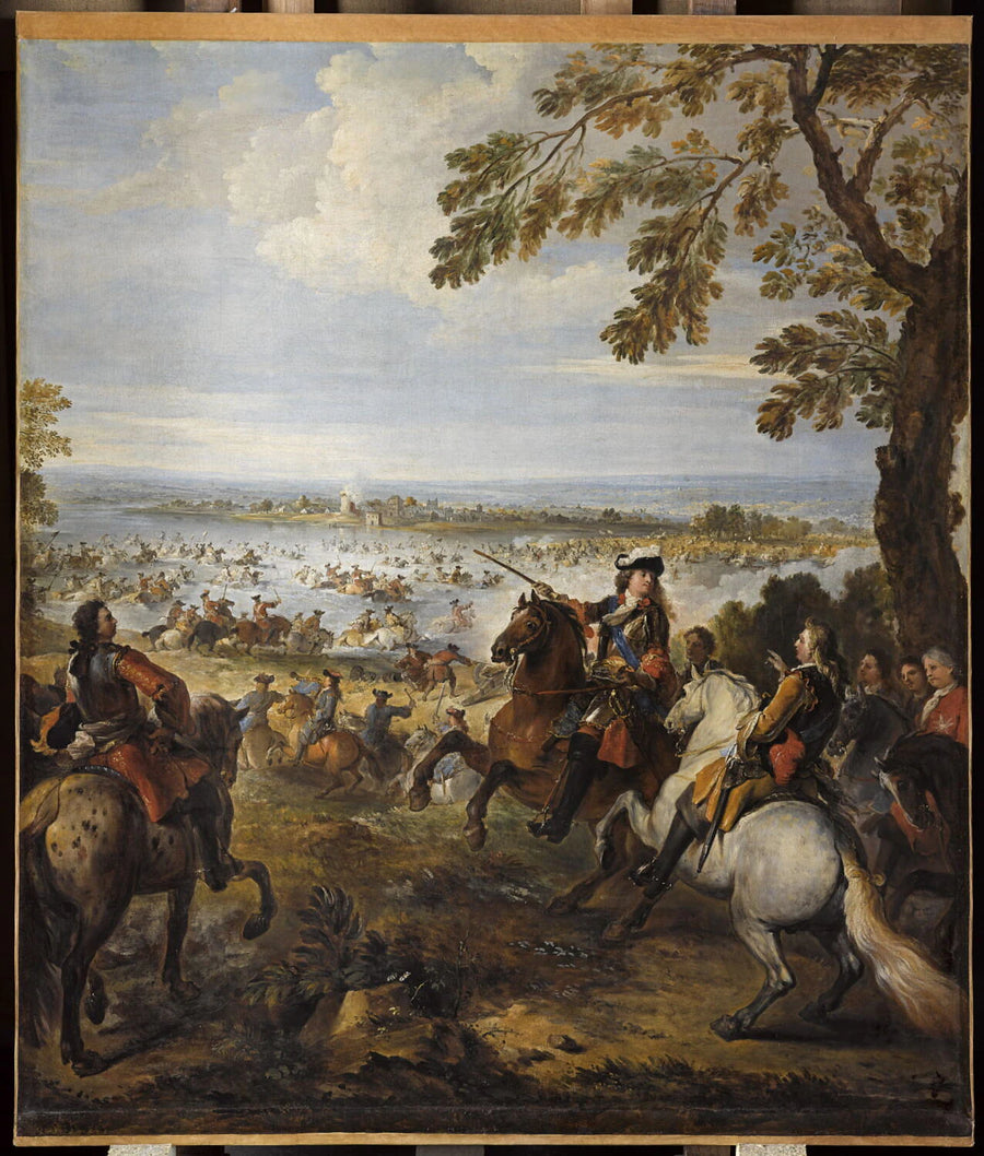 Passage du Rhin par l'armée de Louis XIV - Joseph Parrocel