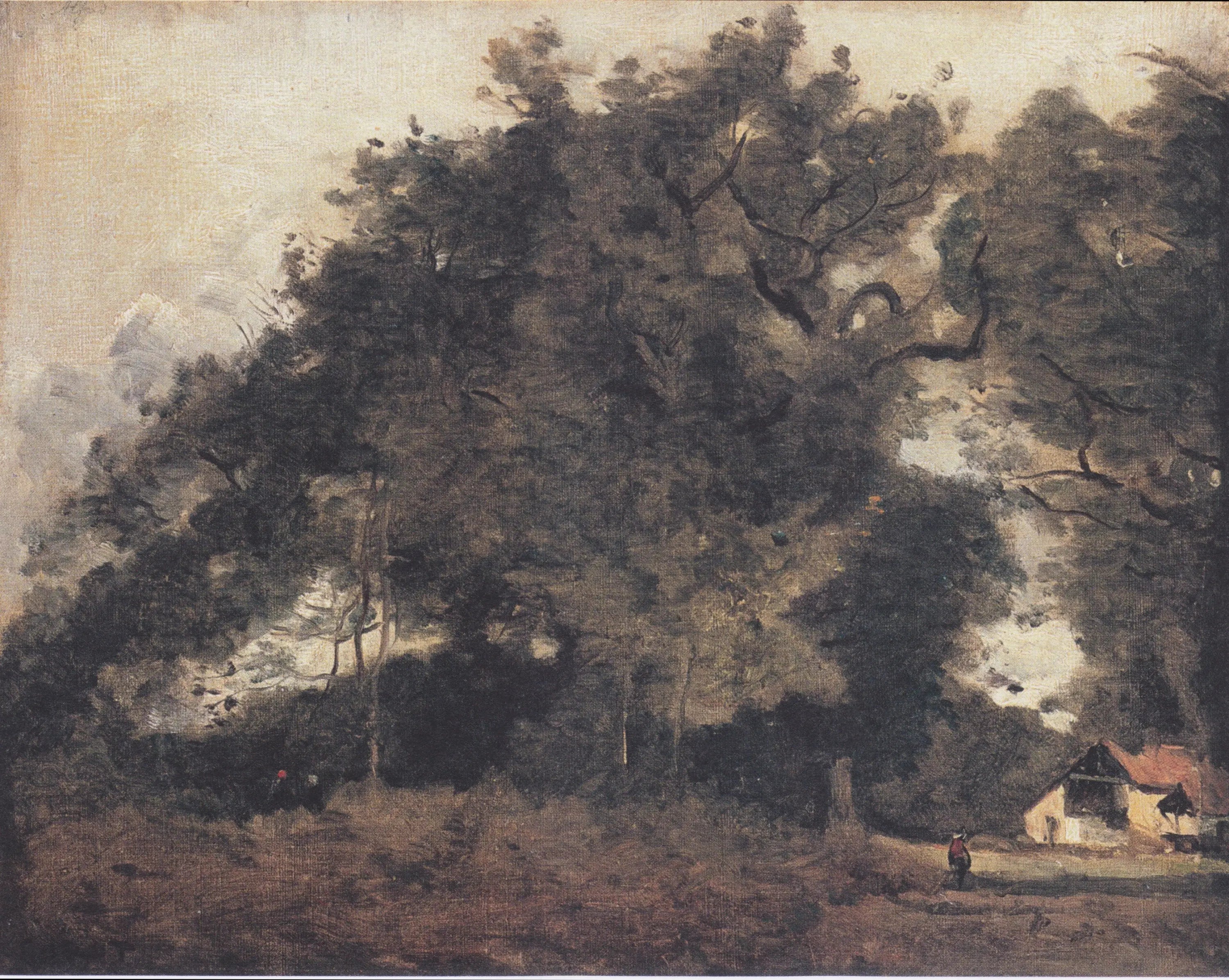 Passion près Saint-Avit - Jean-Baptiste Camille Corot - Alpha Reproduction