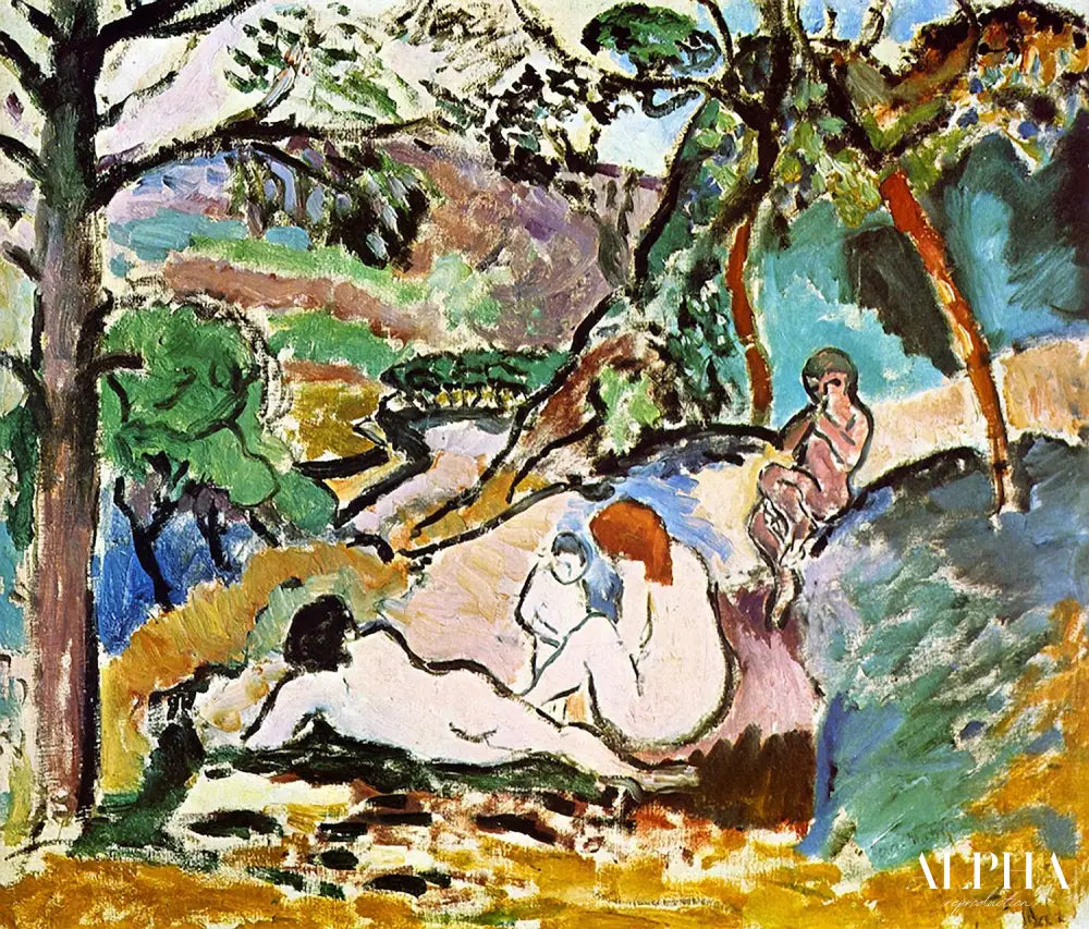 Pastorale 1906 - Matisse - Reproductions de tableaux et peintures haut de gamme