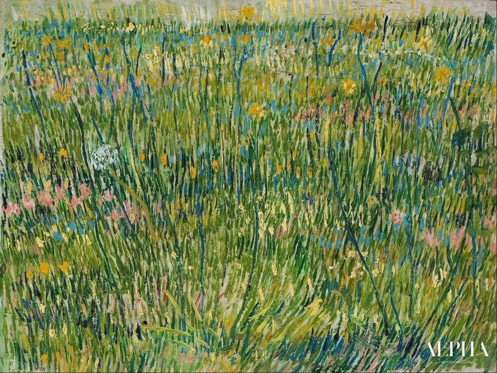 Patch d'herbe - Van Gogh - Reproductions de tableaux et peintures haut de gamme