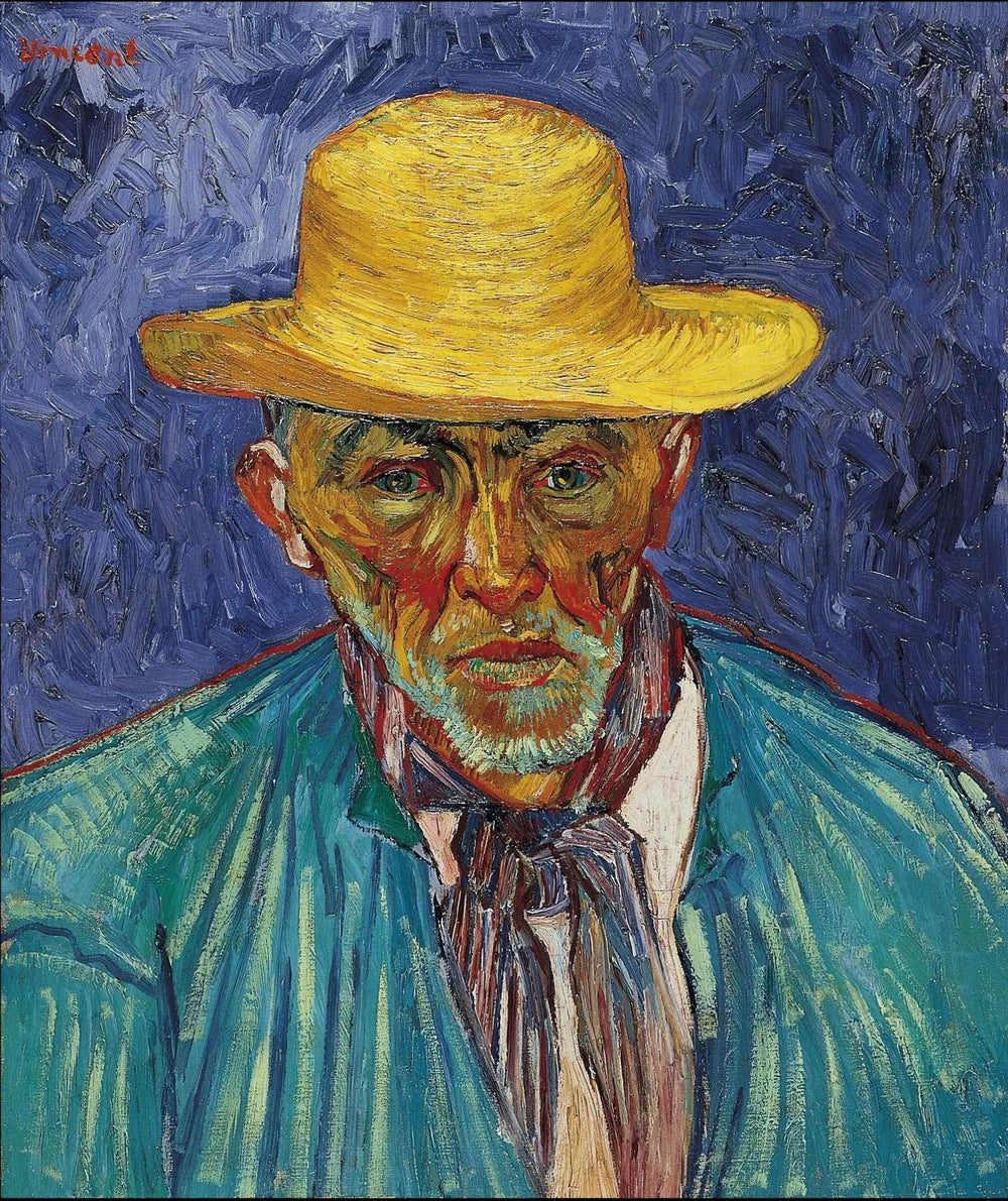 Patience Escalier - Vincent van Gogh image 1 copie peinte à la main à l’huile