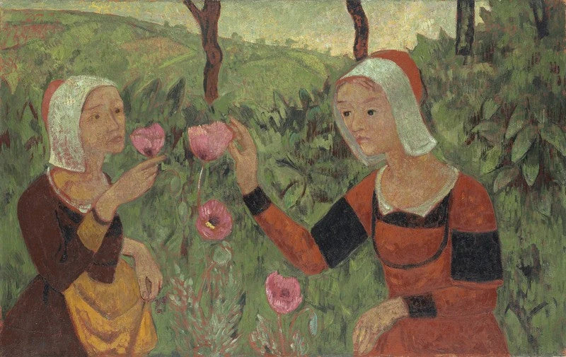 Pavots, peinture de Paul Sérusier