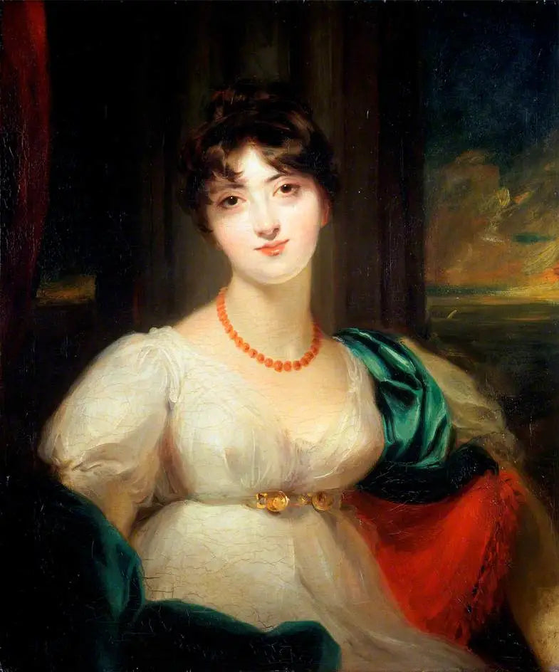 폴리나 (1784–1823), Sir Codrington Edmund Carrington의 첫 번째 아내 - 토마스 로렌스