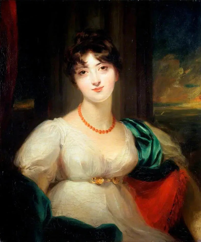 폴리나 (1784–1823), Sir Codrington Edmund Carrington의 첫 번째 아내 - 토마스 로렌스