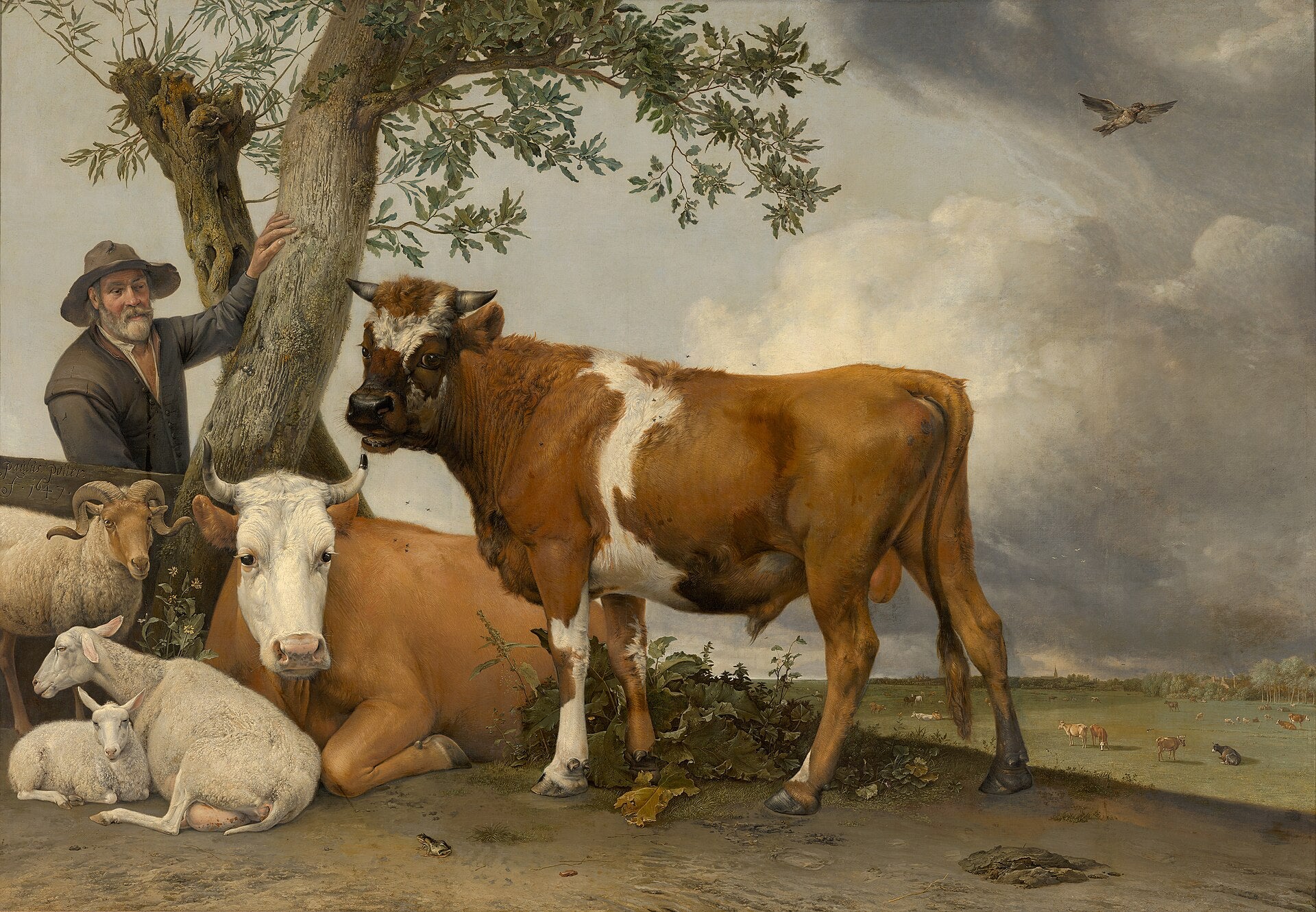 Pâturage avec vaches et taureau - Paulus Potter