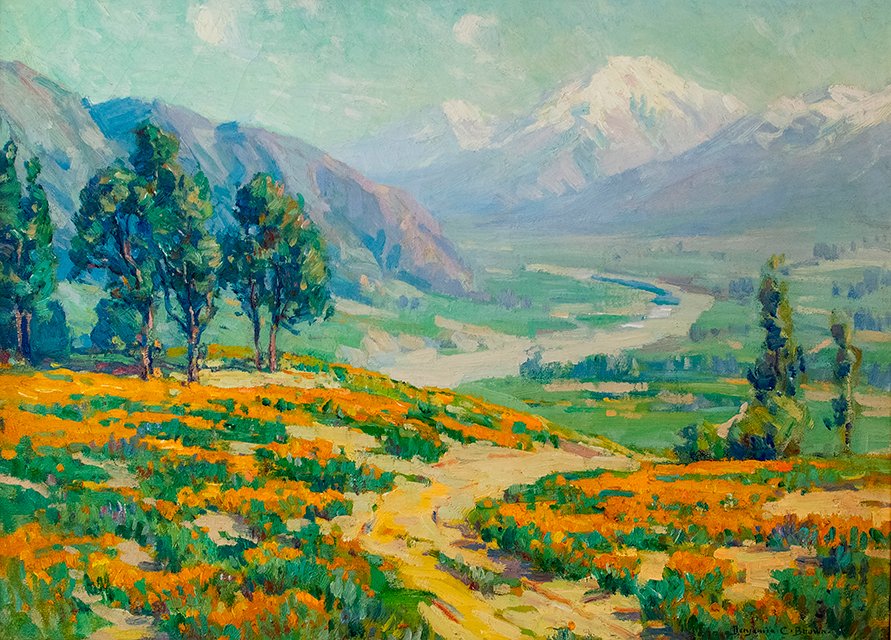 Pavots de Californie – Benjamin Chambers Brown